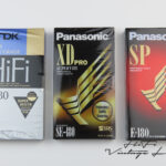 TDK/Panasonic various VHS cassettes