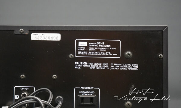 Sansui SE-9 Compu-Equalizer