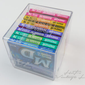 Maxell 74 colourful 9 minidiscs