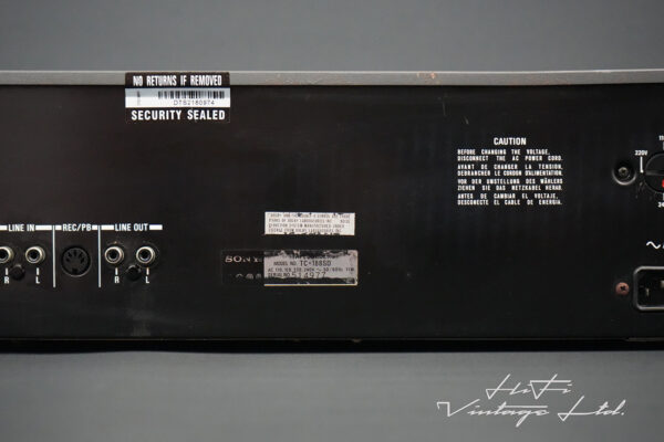 Sony TC-188SD Cassette Deck