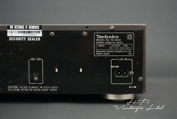 Technics RS-B605 Cassette Deck