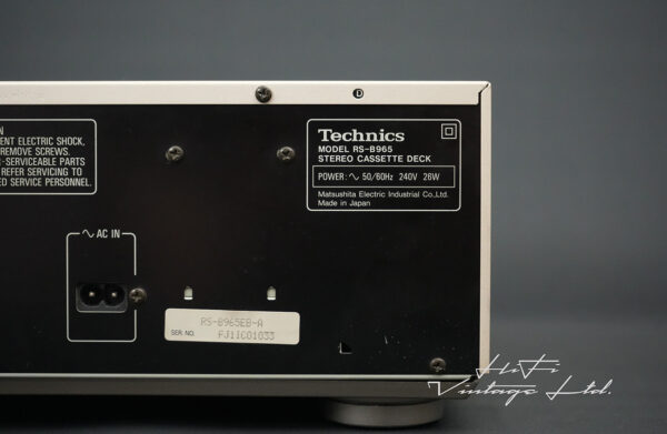 Technics RS-B965 Cassette Deck
