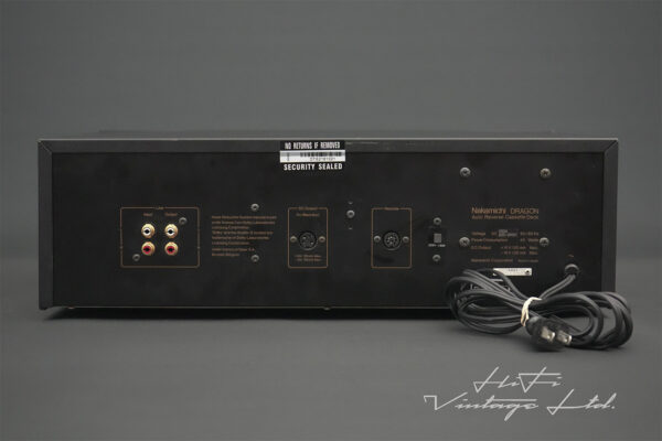 Nakamichi Dragon 3-Head Auto Reverse Cassette Deck.