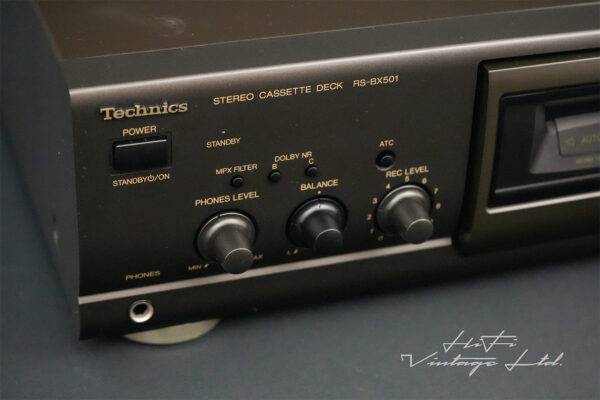 Technics RS-BX501 2-head Stereo Cassette Deck.