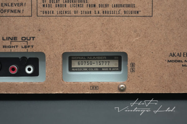 Akai CS-M3 Cassette Deck