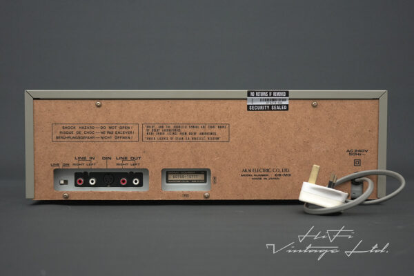 Akai CS-M3 Cassette Deck