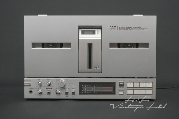 The Akai GX-77 is a highly regarded reel-to-reel tape recorder