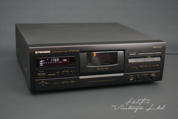 Pioneer CT-S830S 3-head Stereo Cassette Deck.