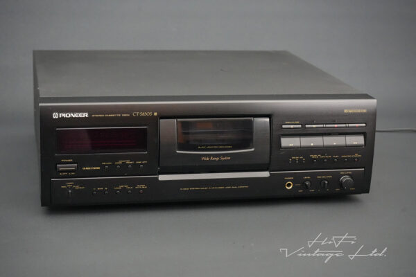 Pioneer CT-S830S 3-head Stereo Cassette Deck.