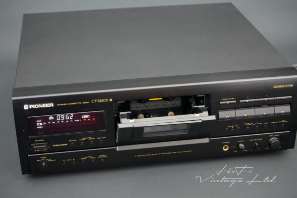 Pioneer CT-S830S 3-head Stereo Cassette Deck.
