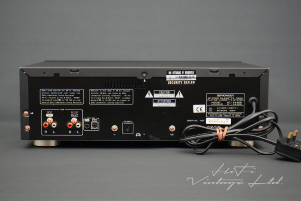 Pioneer CT-S830S 3-head Stereo Cassette Deck.