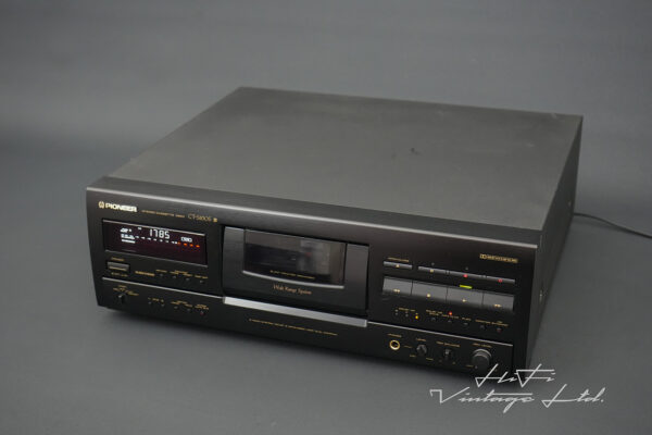 Pioneer CT-S830S 3-head Stereo Cassette Deck.