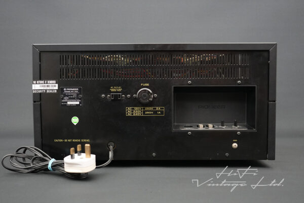 Pioneer RT-707 Reel-to-Reel Tape Recorder