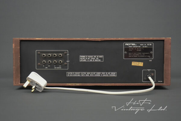 Rotel RE-700 7-Band Stereo Graphic Equaliser.
