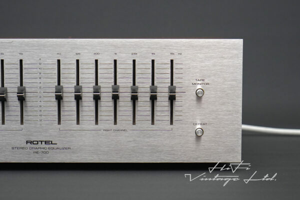 Rotel RE-700 7-Band Stereo Graphic Equaliser.