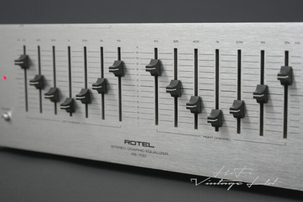 Rotel RE-700 7-Band Stereo Graphic Equaliser.