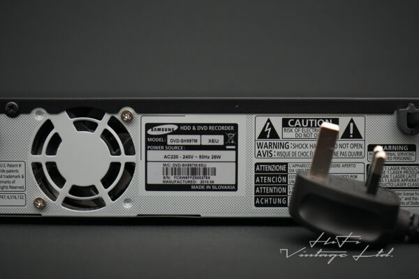 Samsung DVD-SH897M Recorder DVD Player
