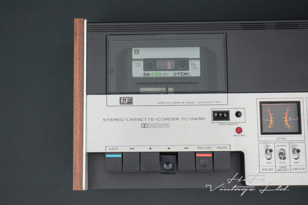 Sony TC-134SD 2-head Stereo Cassette Deck.