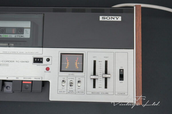 Sony TC-134SD 2-head Stereo Cassette Deck.