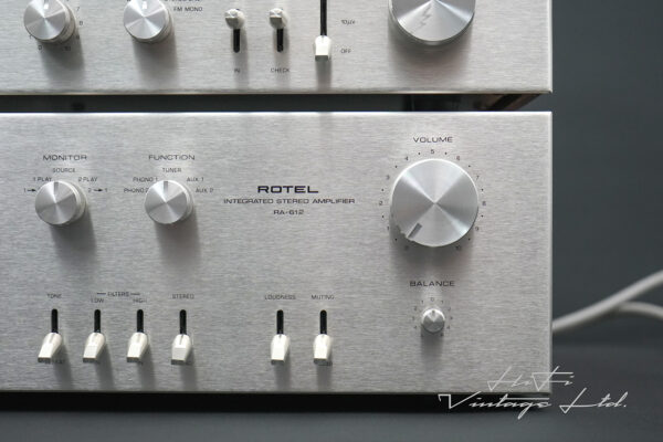 Rotel RA-612 Amplifier & Rotel RT-824 Tuner
