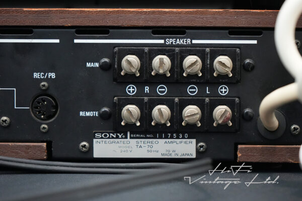 Sony ST-70 Amplifier & Sony TA-70 Tuner.