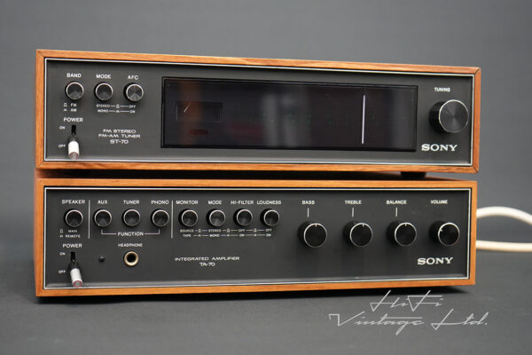 Sony ST-70 Amplifier & Sony TA-70 Tuner.