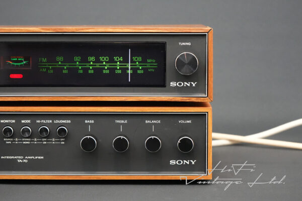 Sony ST-70 Amplifier & Sony TA-70 Tuner.