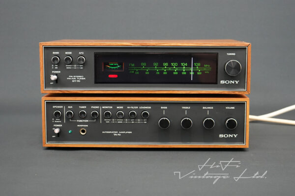 Sony ST-70 Amplifier & Sony TA-70 Tuner.