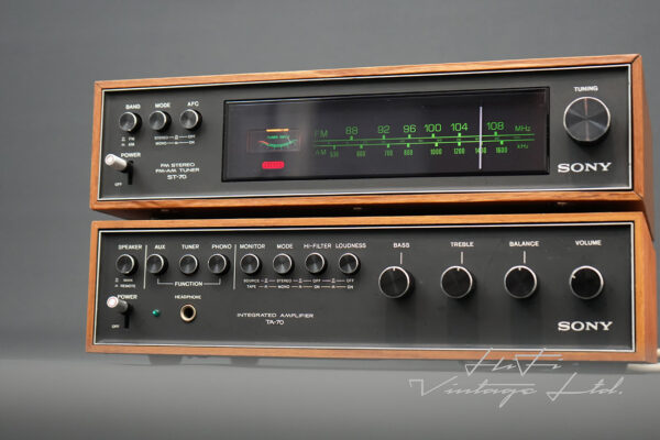 Sony ST-70 Amplifier & Sony TA-70 Tuner.