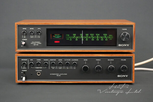 Sony ST-70 Amplifier & Sony TA-70 Tuner