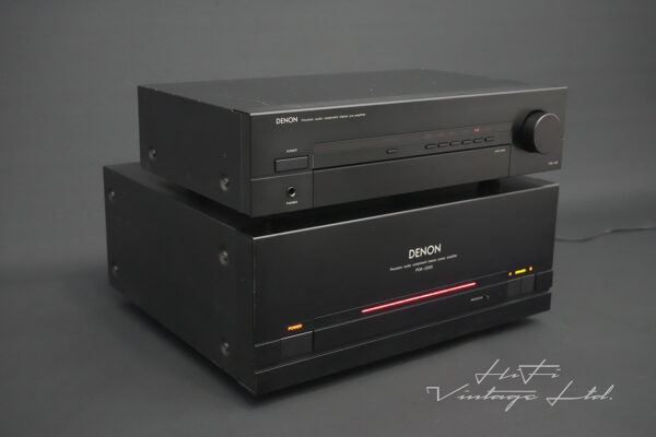 Denon POA-2200 Power Amplifier & Denon PRA-1100 Preamplifier set