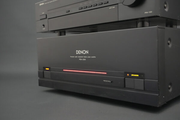 Denon POA-2200 Power Amplifier & Denon PRA-1100 Preamplifier set