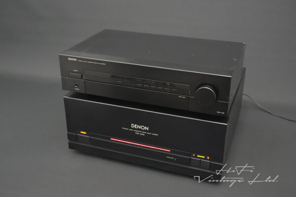 Denon POA-2200 Power Amplifier & Denon PRA-1100 Preamplifier set