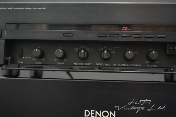 Denon POA-2200 Power Amplifier & Denon PRA-1100 Preamplifier set