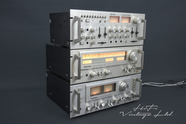 Rotel RA-1312 Stereo Amplifier with Rotel RT-1025 Tuner & Rotel RZ-8 the Play Mixer