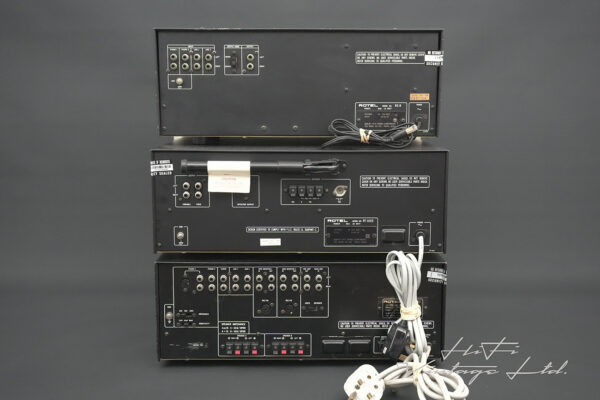 Rotel RA-1312 Stereo Amplifier with Rotel RT-1025 Tuner & Rotel RZ-8 the Play Mixer