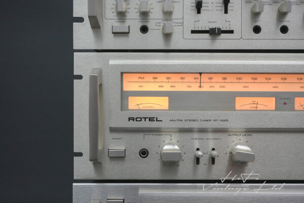 Rotel RA-1312 Stereo Amplifier with Rotel RT-1025 Tuner & Rotel RZ-8 the Play Mixer