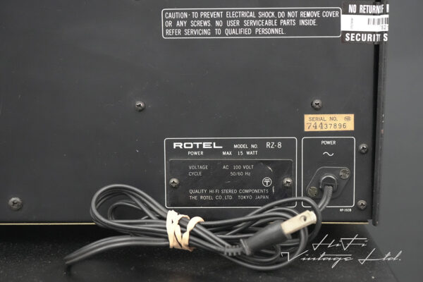 Rotel RA-1312 Stereo Amplifier with Rotel RT-1025 Tuner & Rotel RZ-8 the Play Mixer