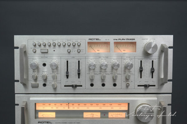 Rotel RA-1312 Stereo Amplifier with Rotel RT-1025 Tuner & Rotel RZ-8 the Play Mixer
