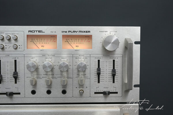 Rotel RA-1312 Stereo Amplifier with Rotel RT-1025 Tuner & Rotel RZ-8 the Play Mixer