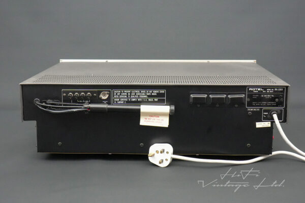 Rotel RX-1203 Stereo FM/AM Receiver. 