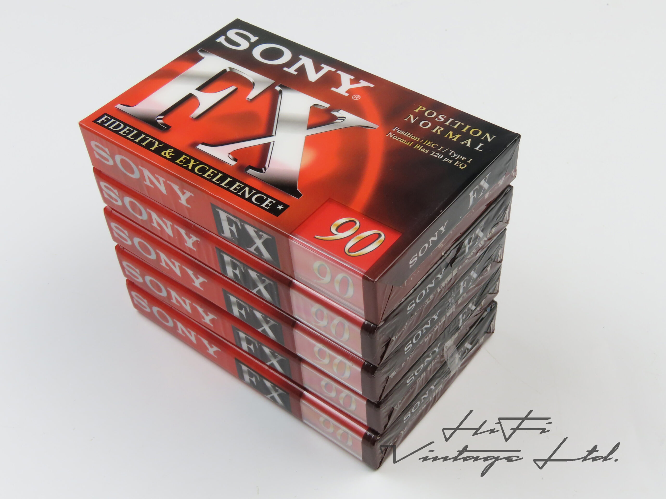 Sony FX 90 5pcs cassette
