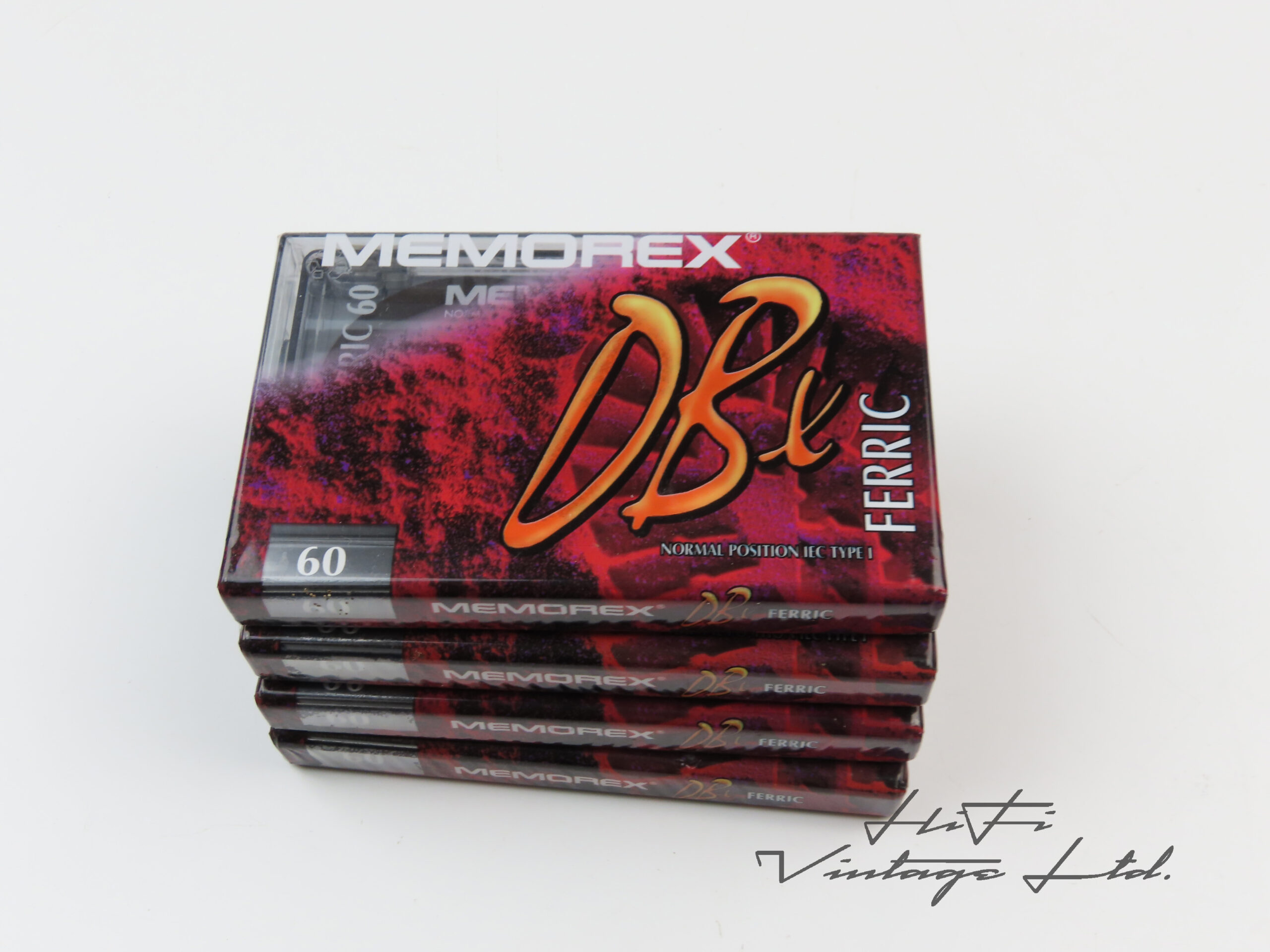 Memorex DBx 60 4pcs Cassette