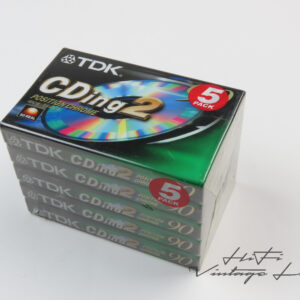 TDK CDing2 90 5-pack cassette