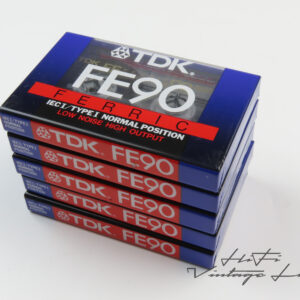 TDK FE90 5pcs cassettes
