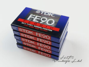 TDK FE90 5pcs cassettes