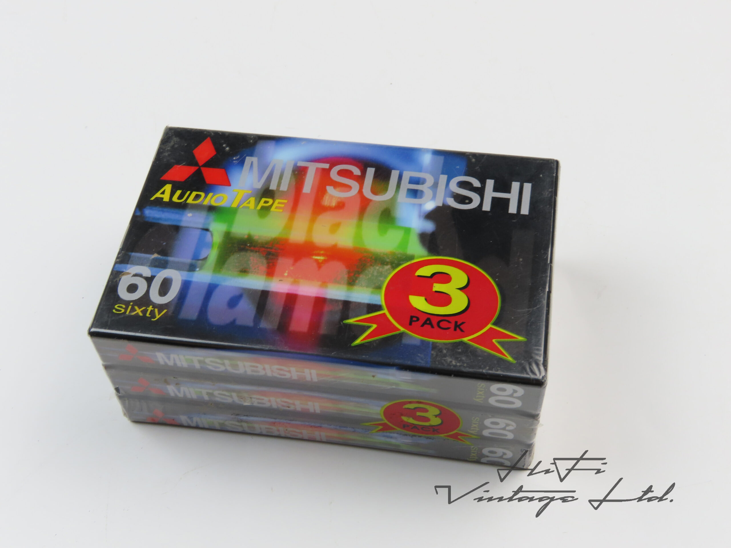 Mitsubishi 60 3-pack cassettes