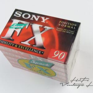 Sony FX90 5-pack cassettes