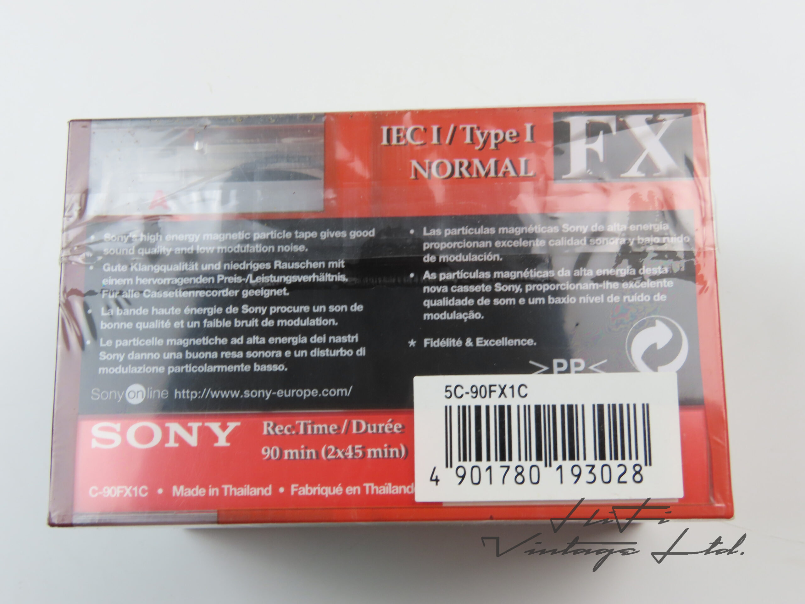 Sony FX90 5-pack cassettes - Image 3
