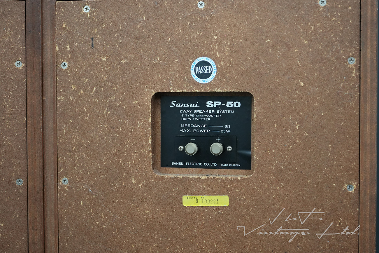 Sansui SP-50 Speakers